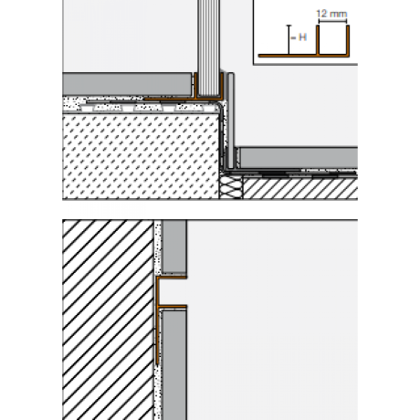Schluter DECO-SG 2,5m alu bruut mat