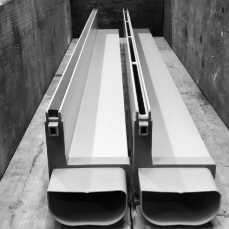 YU FastDrain 75 afvoergeul 1m + koppeling