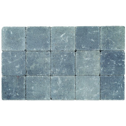 Klinker cilinder getrommeld 15x15 oud-grijs (pallet 9,55m²)