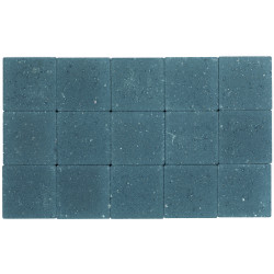 Klinker ongetrommeld 15x15 arduinblauw (pallet 11,7m²) Klinker ongetrommeld 15x15 arduinblauw (pallet 11,7m²)