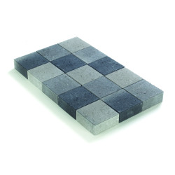 Klinker ongetrommeld zonder velling 15x15 grijs-zwart (pallet 11,7m²) Klinker ongetrommeld zonder velling 15x15 grijs-zwart (pallet 11,7m²)