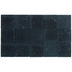 Klinker ongetrommeld zonder velling 15x15 zwart (pallet 11,7m²) Klinker ongetrommeld zonder velling 15x15 zwart (pallet 11,7m²)