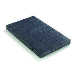 Klinker ongetrommeld zonder velling 15x15 zwart (pallet 11,7m²) Klinker ongetrommeld zonder velling 15x15 zwart (pallet 11,7m²)