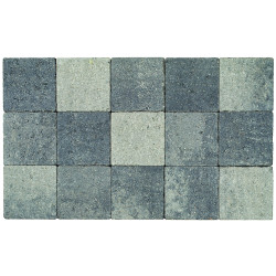 Klinker in-line trommeling 15x15 grijs-zwart (pallet 11,7m²) Klinker in-line trommeling 15x15 grijs-zwart (pallet 11,7m²)