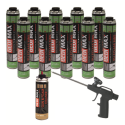 Gedimax PU isolatieschuim NBS combibox