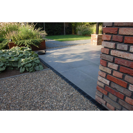 Elegant Drain 65/100 PVC goot alu rooster zwart