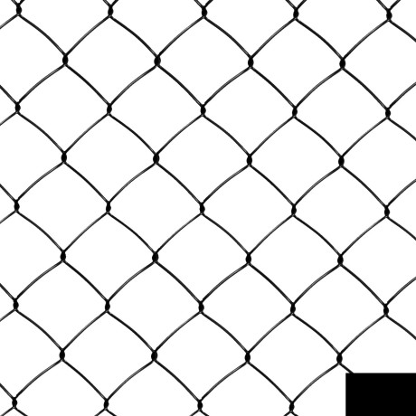 Harmonicagaas 1.25m x 25m 50/50 x 3.1mm zwart