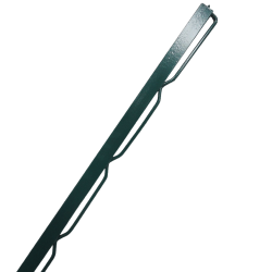 Draadaansluitingsprofiel 125cm groen