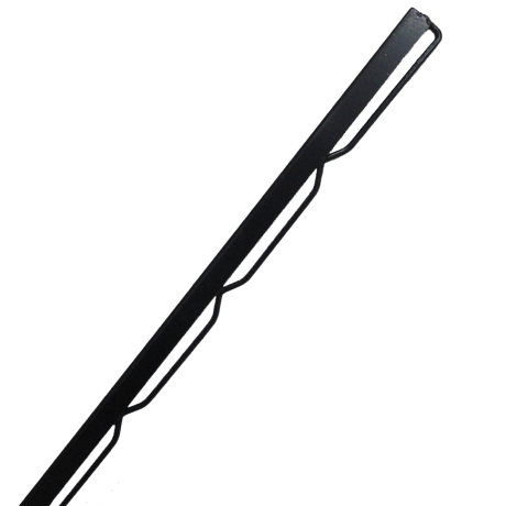 Draadaansluitingsprofiel 205cm zwart