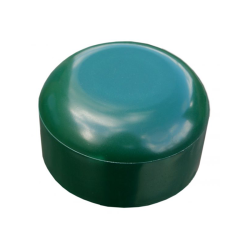 PVC paaldop 48mm groen