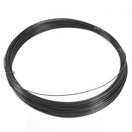 Spandraad 3.5mmx100m zwart