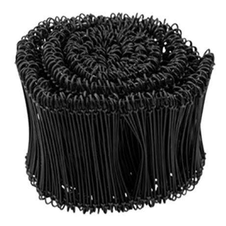 Bindlussen 20cm (100 stuks) zwart Bindlussen 20cm (100 stuks) zwart