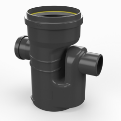 Sifonput PE diam. 250 - 1x110mm/1x110mm