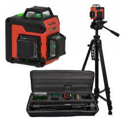 FUTECH MC3D kruislijnlaser BRAVE Groen case set