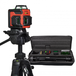 FUTECH MC3D kruislijnlaser BRAVE Groen case set FUTECH MC3D kruislijnlaser BRAVE Groen case set