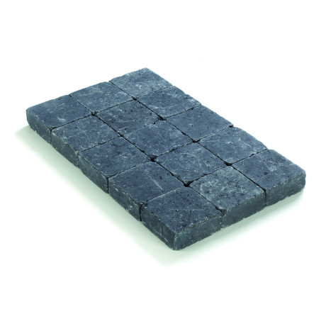 Klinker cilinder getrommeld 15x15 zwart (pallet 9,45m²) Klinker cilinder getrommeld 15x15 zwart (pallet 9,45m²)