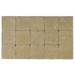 Klinker cilinder getrommeld 15x15x4 zandgeel (pallet 14,18m²) Klinker cilinder getrommeld 15x15x4 zandgeel (pallet 14,18m²)