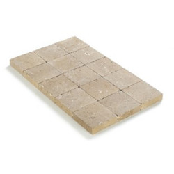 Klinker cilinder getrommeld 15x15x4 zandgeel (pallet 14,18m²) Klinker cilinder getrommeld 15x15x4 zandgeel (pallet 14,18m²)