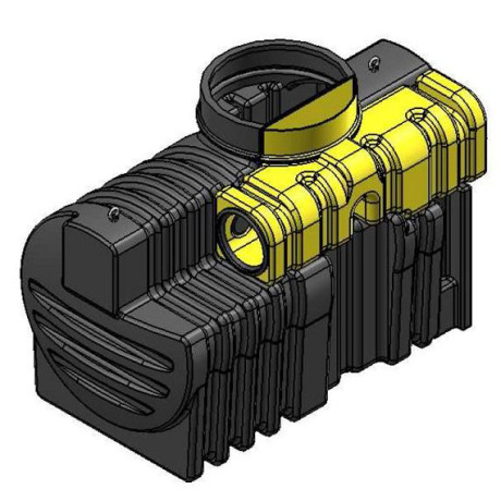 Olie- en Benzine afscheider PSDC10 BYPASS DN315 Olie- en Benzine afscheider PSDC10 BYPASS DN315
