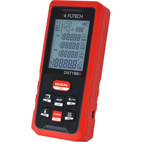 FUTECH Disty 80 Rood afstandsmeter