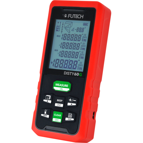 FUTECH Disty 60 Groen afstandsmeter FUTECH Disty 60 Groen afstandsmeter