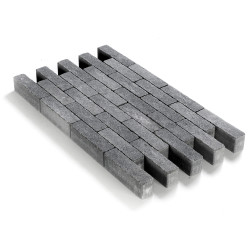 Klinker in-line trommeling WAAL 20x5x6 grijs-zwart (pallet 9,36m²) Klinker in-line trommeling WAAL 20x5x6 grijs-zwart (pallet 9,36m²)