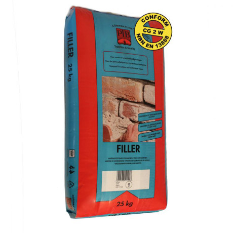 PTB Filler 25KG nr8 lichtbeige PTB Filler 25KG nr8 lichtbeige
