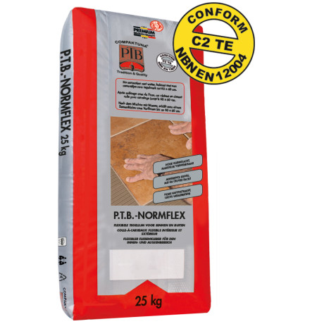 PTB Normflex C2TE 25KG grijs PTB Normflex C2TE 25KG grijs