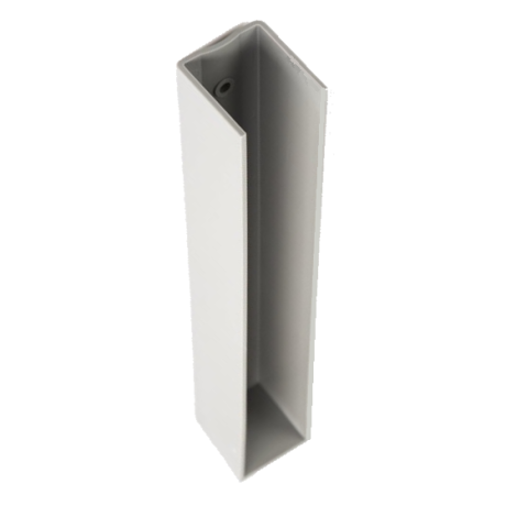 Betonplaathouder PVC U profiel 28cm Betonplaathouder PVC U profiel 28cm