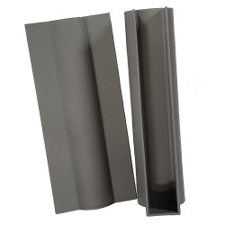 Betonplaathouder PVC diam.60mmx38cm met voetje