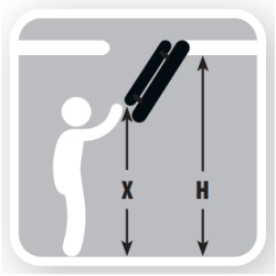 FAKRO zoldertrap LTK Energy 70x120-H280cm