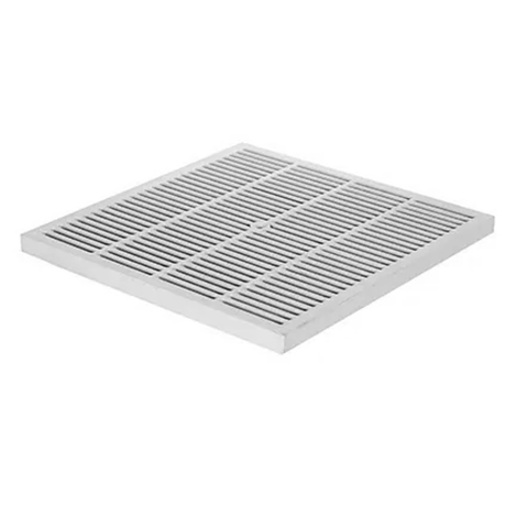 Rooster vierkant voor inspectieput PVC 30x30 Rooster vierkant voor inspectieput PVC 30x30