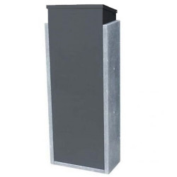 Brievenbus TORINO BIG AN met achterdeur