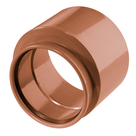 PVC roodbruin verloop dia.160/125 1 mof