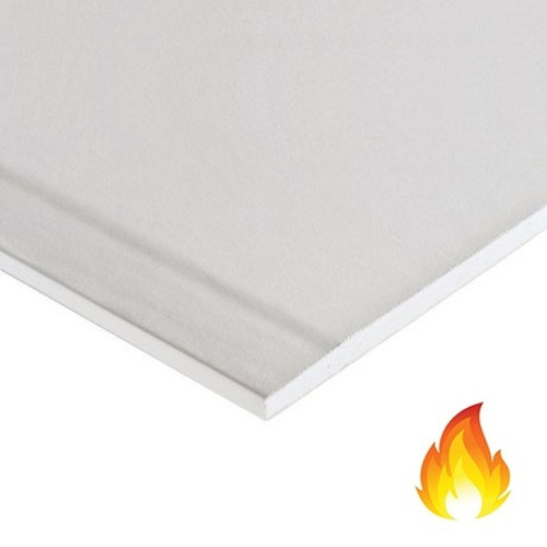 Gipsplaat brandwerend 2600x600x12.5mm 2xABA/AK