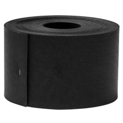 Vlechtband 190mmx50m zwart