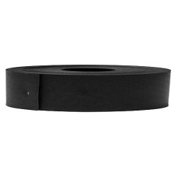 Vlechtband voor harmonicadraad 47mmx50m zwart