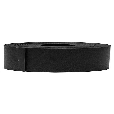 Vlechtband voor harmonicadraad 47mmx50m zwart
