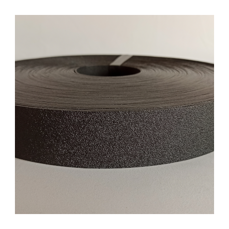 Vlechtband voor tuinpoort 44mmx50m zwart