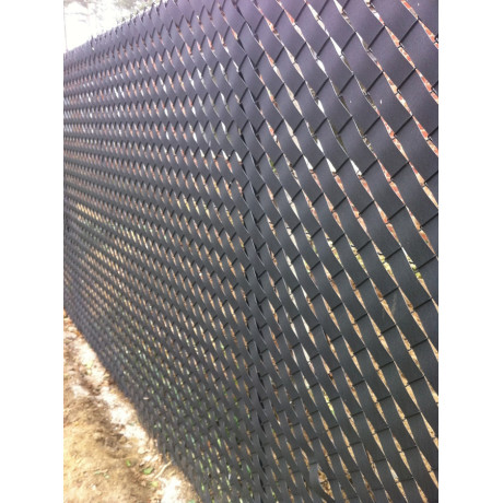 Vlechtband harmonicadraad 47mmx50m zwart