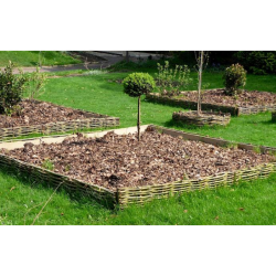 Hazelaarscherm 200x25cm (BxH)