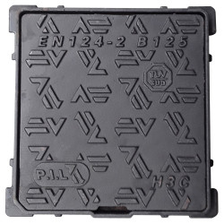 Putdeksel gietijzer nodulair B125 30x30