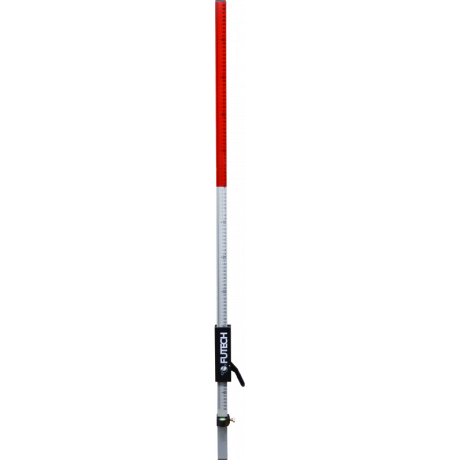FUTECH Lasermeetlat met snelklem 240cm