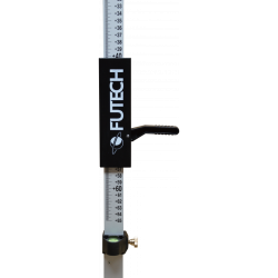 FUTECH Lasermeetlat met snelklem 240cm FUTECH Lasermeetlat met snelklem 240cm