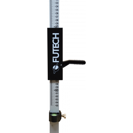 FUTECH Lasermeetlat met snelklem 240cm FUTECH Lasermeetlat met snelklem 240cm
