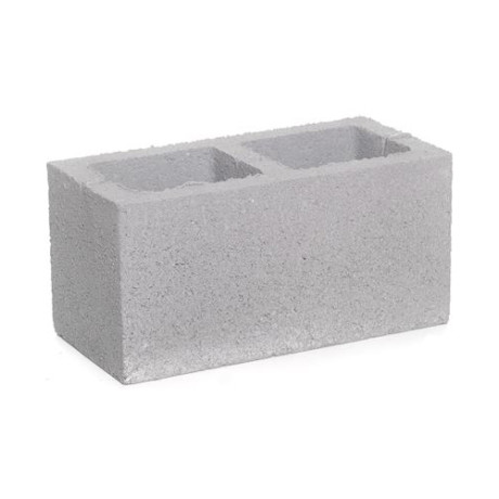 Zichtbetonblok grijs HOL 39x19x19cm - pallet 72 stuks Zichtbetonblok grijs HOL 39x19x19cm - pallet 72 stuks