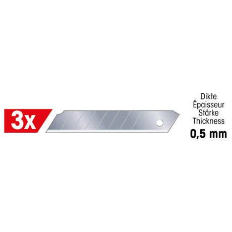 Cuttermes Auto Lock 18mm Cuttermes Auto Lock 18mm