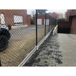 Combi tussenpaal diam.60mmx142cm zwart Combi tussenpaal diam.60mmx142cm zwart