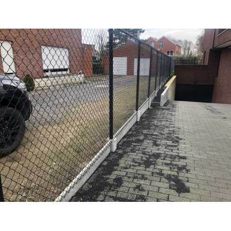 Combi tussenpaal diam.60mmx142cm zwart Combi tussenpaal diam.60mmx142cm zwart
