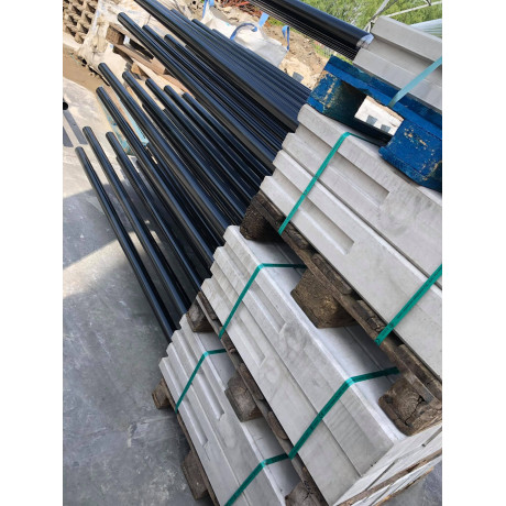 Combi tussenpaal diam.60mmx142cm zwart Combi tussenpaal diam.60mmx142cm zwart